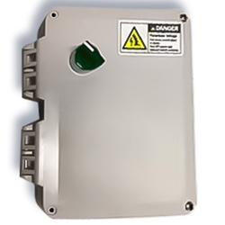 Schneider Magnetic Enclosure Starter with Selector Switch, 2HP 380V, 23-32A, 110VAC