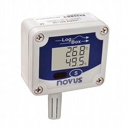 8813003005 NOVUS LogBox-RHT-LCD Temp. and humidity data Logger w/ LDC display