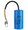 CD60- CAPACITOR  WIRE LEAD 150uf  25VAC