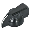 JK903C-R KNOB,1/4"SHAFT,WHITE POINTER, W/SET SCREW Knob 1/4"  Shaft Pointer with Set