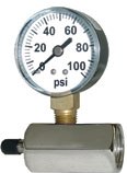 Series GTG Gas Test Gages Horizontal