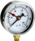 Series LEVG 3.5" Level Mount Gage