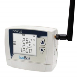 8813006000 Novus LogBox Connect 3G Data Logger, 2 Analog + 1 Digital inputs, 140K loggings