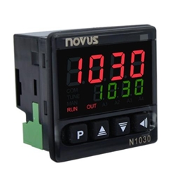 8103090002 Novus N1030T-PR Timer/Temp. controller, 1 relay + pulse out, 1/16 DIN