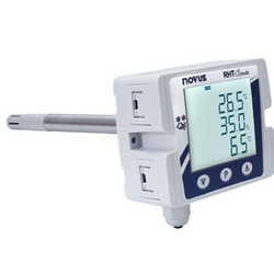 8804121101 NOVUS RHT Climate-DM temp/hum 250mm probe LCD RS485 4-20mA/0-10Vdc