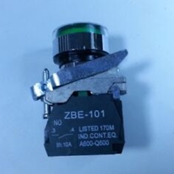 Schneider Electric XB4BW33G5 Illuminate Push Button Green  240VAC, Light 110-120VAC