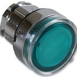 Schneider Electric XB2-BA31 Actuator ZB2 Series Green Momentary Pushbutton Switch 22mm