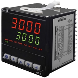 8300200130 NOVUS N3000 USB Process Controller, 4 relays, 96x96 mm