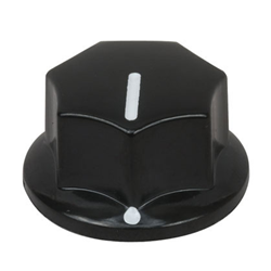JK-902A-R KNOB,1/4"SHAFT,33.4MM,JK-902A, Knob 1/4" Shaft 33.4Mm  Jk-902A