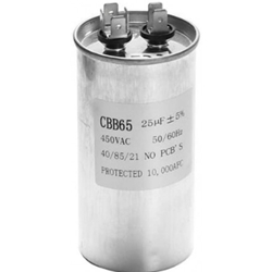 CBB65 Air condition CAPACITOR Fasten Terminal 25uf 450VAC