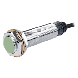 PRL18-5AO Autonics Sensor, Inductive Prox, 5mm Sensing, M18 x 80mm long Round, Shielded, AC, NO, 2 Wire, 100-240VAC