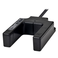 BUP-30 Autonics Sensor, Photo, Plastic Case, Slot Style, Fixed Sensitivity, Light & Dark On, NPN Output, 12-24 VDC