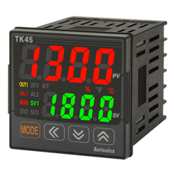 TK4S-14CN Auotnics Temp Control, 1/16 DIN, 1 Alarm, Current or SSR Drive Output, 100-240VAC