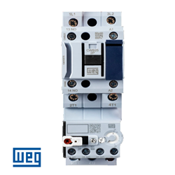 Weg Motor Starter Assemble Contactor 18A, Coil 180/208VAC-50Hz, 208-240VAC-60Hz; Thermal Overload Relay 11-17A