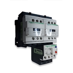 LC1D09 Prof. Reversing Motor Starter 1/3HP @ 220V, 3/4HP @ 480V 1-1.6A.Coil 220V