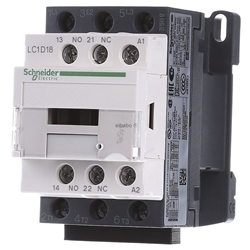 Schneider  LC1D18P7 Contactor,  3P / 3 NO,  18 A,  230 VAC