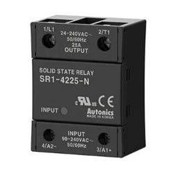 Autonics SR1-4225-N Single-Phase Solid State Relay, Panel Mount SSR