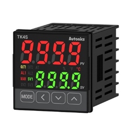 Autonics TK4S-24RN 100-240VAC High-Performance Digital PID Temperature Controller, 50 ms Sampling Cycle