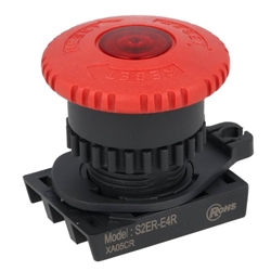 Autonics S2ER-E4R Red Emergency Stop Control Switch Unit
