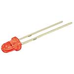 LED,HI-EFF RED,T1-3/4,635NM