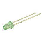 LED,GReen,T1-3/4,TRANSP,565NM