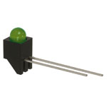HOUSING LED, 5MM, GRN